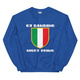 CJ Bambino "The Cugino’s Italian Crest w/ Nicky Primo" Unisex Sweatshirt