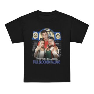 CJ Bambino "FBI- NYWC Trio’s Champs" Youth Short Sleeve t-shirt