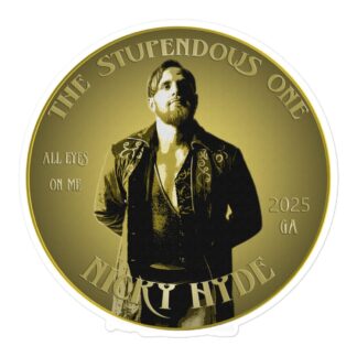 Nicky Hyde "Golden Dollar" Bubble-free stickers