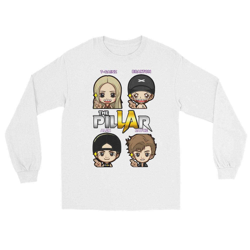 T-Gainz "PiLAr Cartoon" Unisex Long Sleeve Shirt