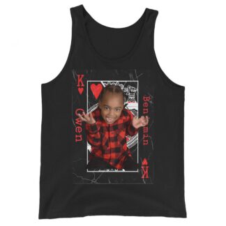 Vance Strader "Owen's king of hearts" Unisex Tank Top