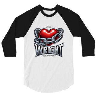 Mr. Wright "Mr. Wright1" 3/4 sleeve raglan shirt