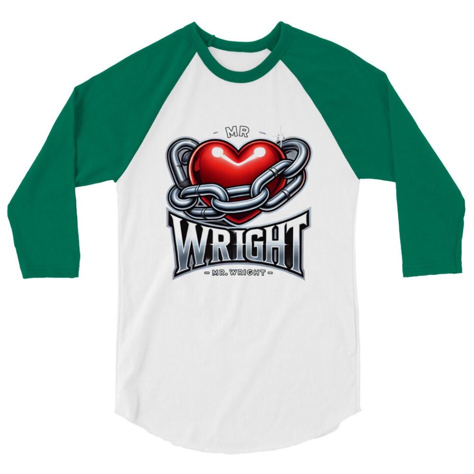 Mr. Wright "Mr. Wright1" 3/4 sleeve raglan shirt