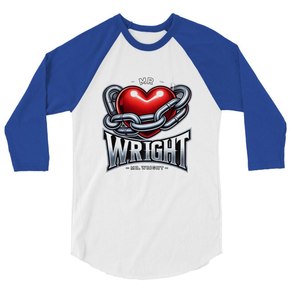Mr. Wright "Mr. Wright1" 3/4 sleeve raglan shirt