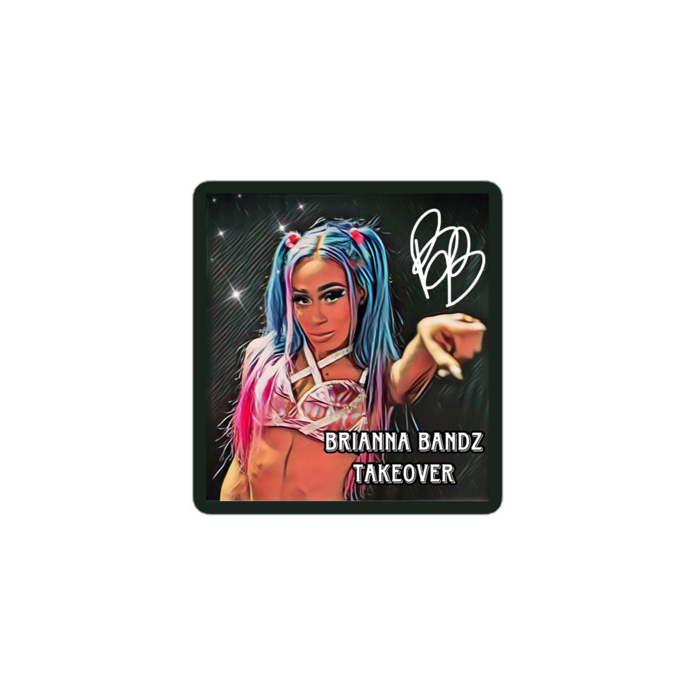 Brianna Bandz "Brianna Bandz" Bubble-free stickers