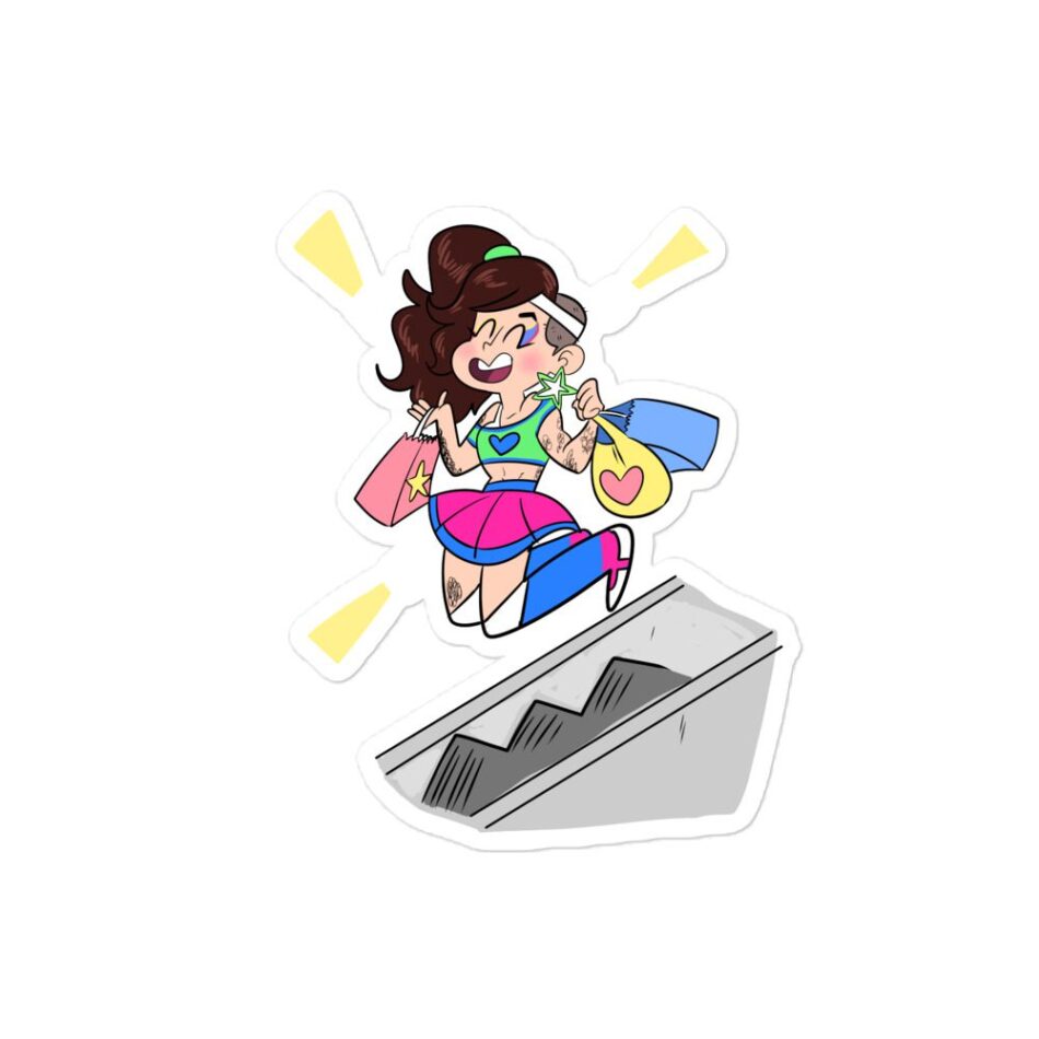Delilah Doom "2014 LGTTM!" Bubble-free stickers
