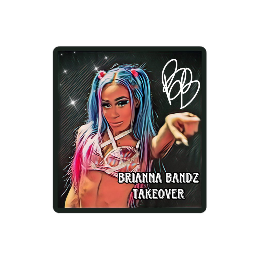 Brianna Bandz "Brianna Bandz" Bubble-free stickers