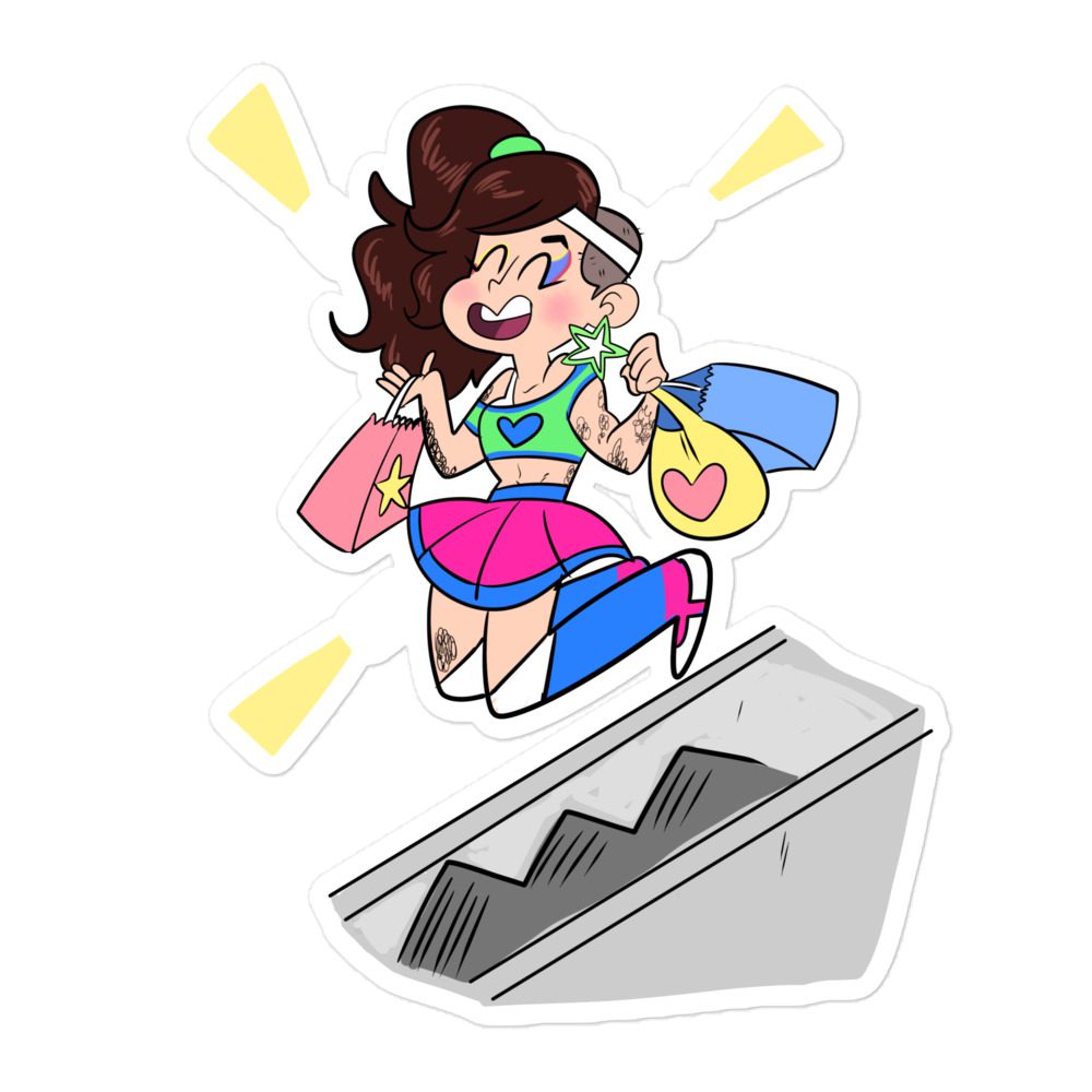 Delilah Doom "2014 LGTTM!" Bubble-free stickers