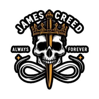 James Creed "James Creed Always & Forever" Bubble-free stickers
