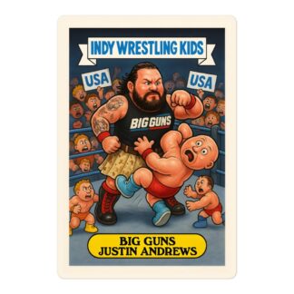 Justin Andrews "GPK by Rob Buster" Bubble-free stickers