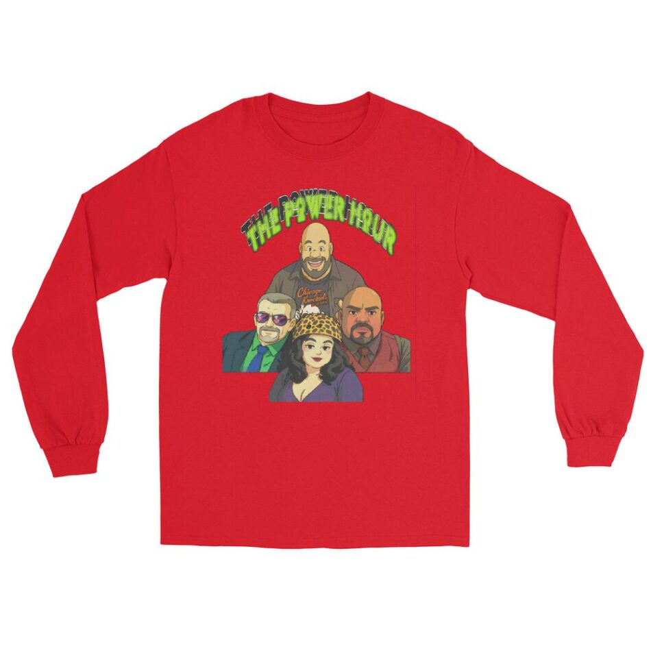 C-Red "Power Hour" Unisex Long Sleeve Shirt
