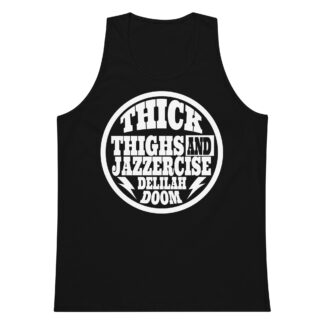 Delilah Doom "Thick Thighs by Eli Everfly" Unisex Tank Top
