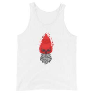 Brother Averill "BURNING SKULL" Unisex Tank Top