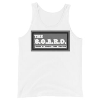 C-Red "The B.O.A.R.D." Unisex Tank Top