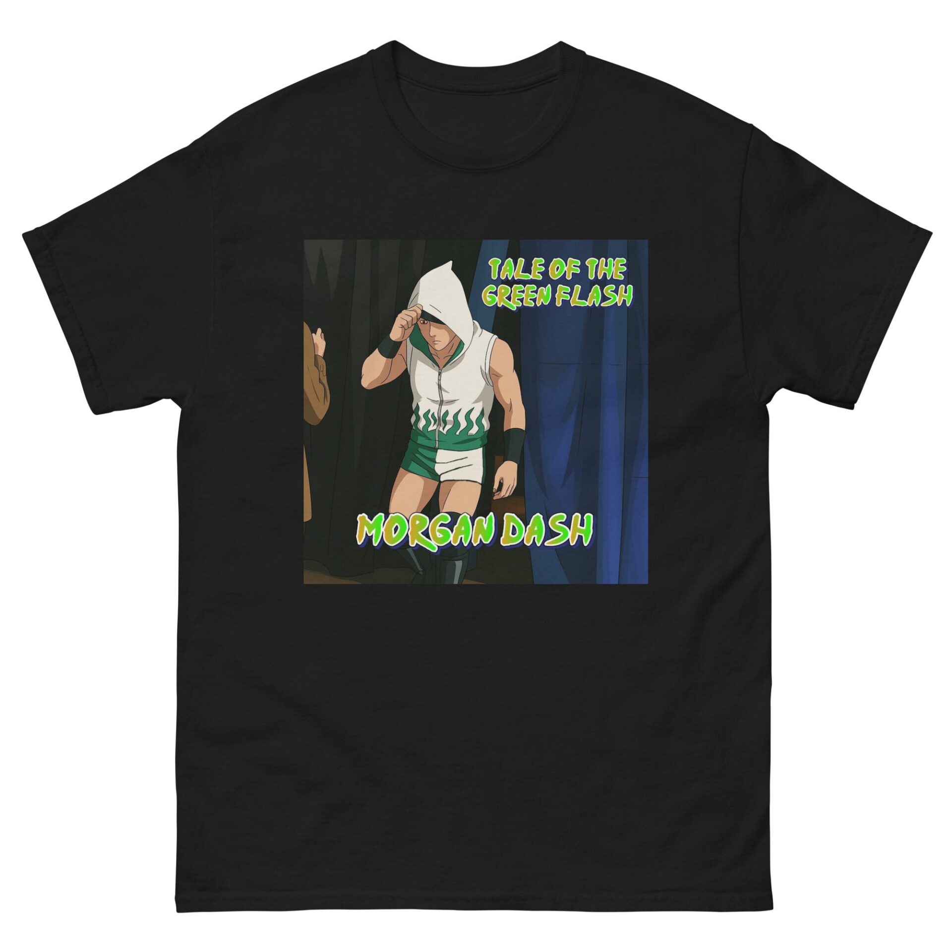 Morgan Dash "Green Flash Adventures Tee v1" Short Sleeve Unisex t-shirt