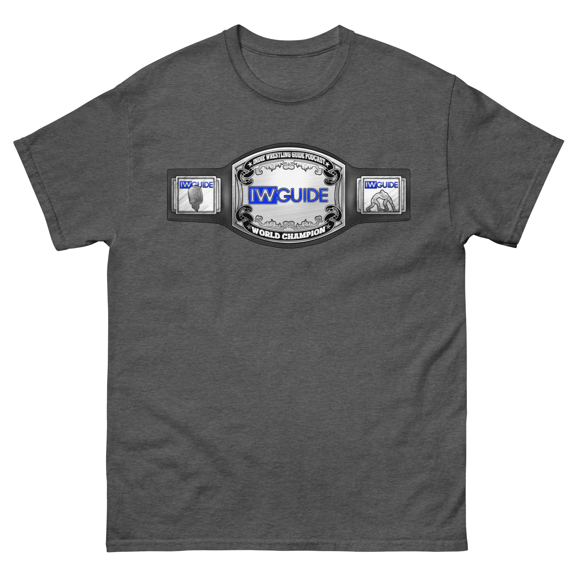Indie Wrestling Guide "New World Title Belt" Short Sleeve Unisex t-shirt