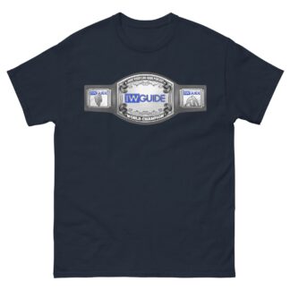 Indie Wrestling Guide "New World Title Belt" Short Sleeve Unisex t-shirt