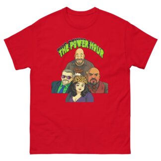 C-Red "Power Hour" Short Sleeve Unisex t-shirt