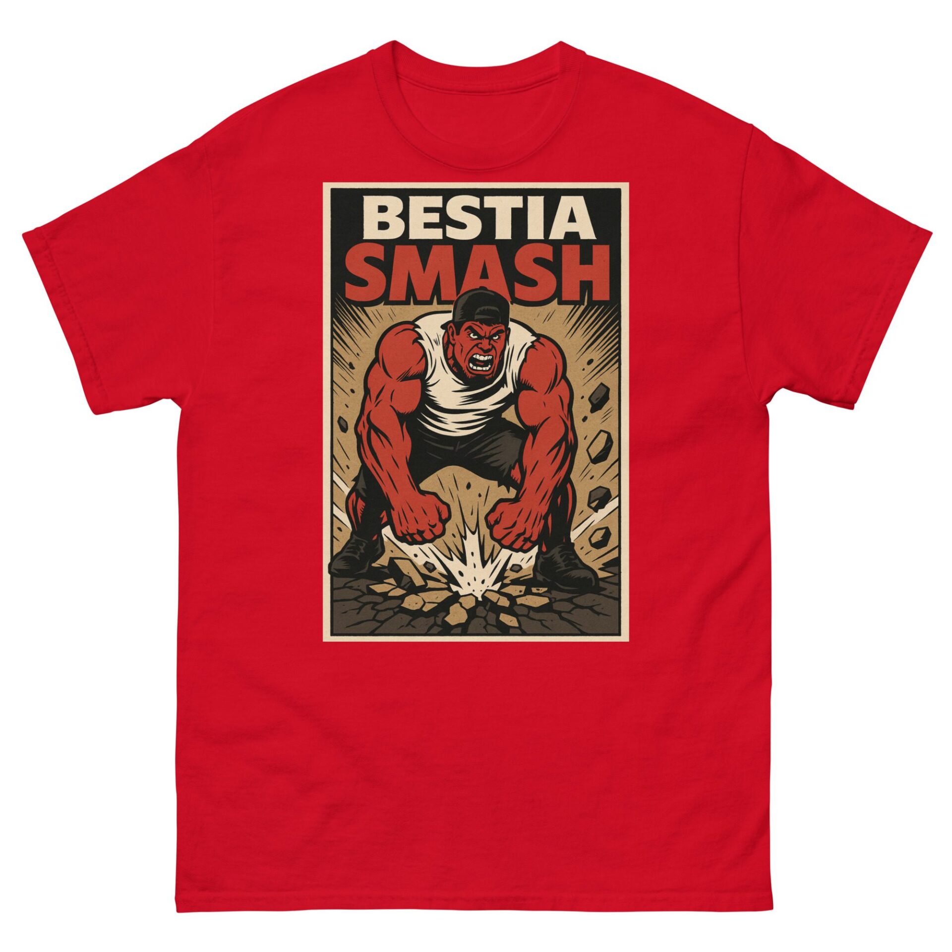 Jorge "La Bestia" "Bestia Smash" Short Sleeve Unisex t-shirt