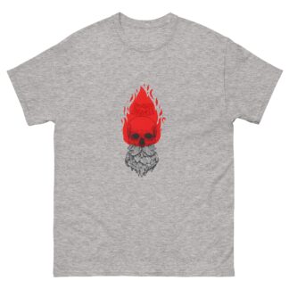 Brother Averill "BURNING SKULL" Short Sleeve Unisex t-shirt