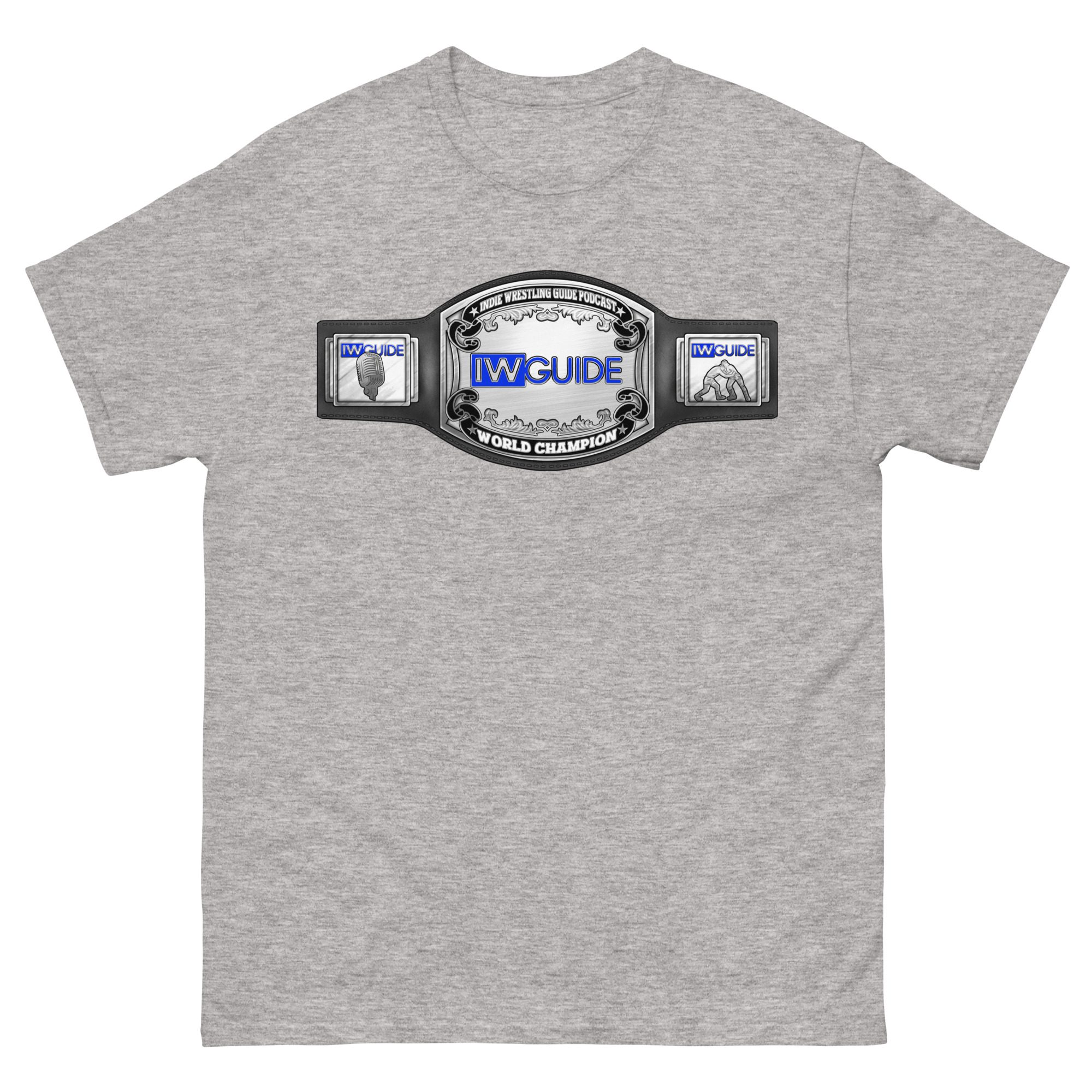 Indie Wrestling Guide "New World Title Belt" Short Sleeve Unisex t-shirt