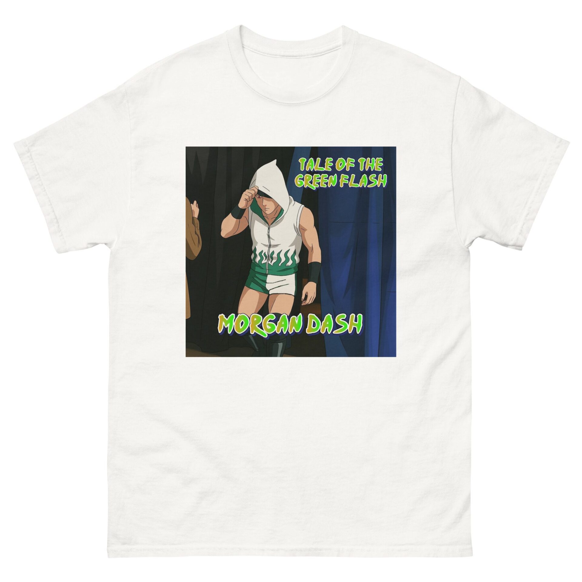 Morgan Dash "Green Flash Adventures Tee v1" Short Sleeve Unisex t-shirt