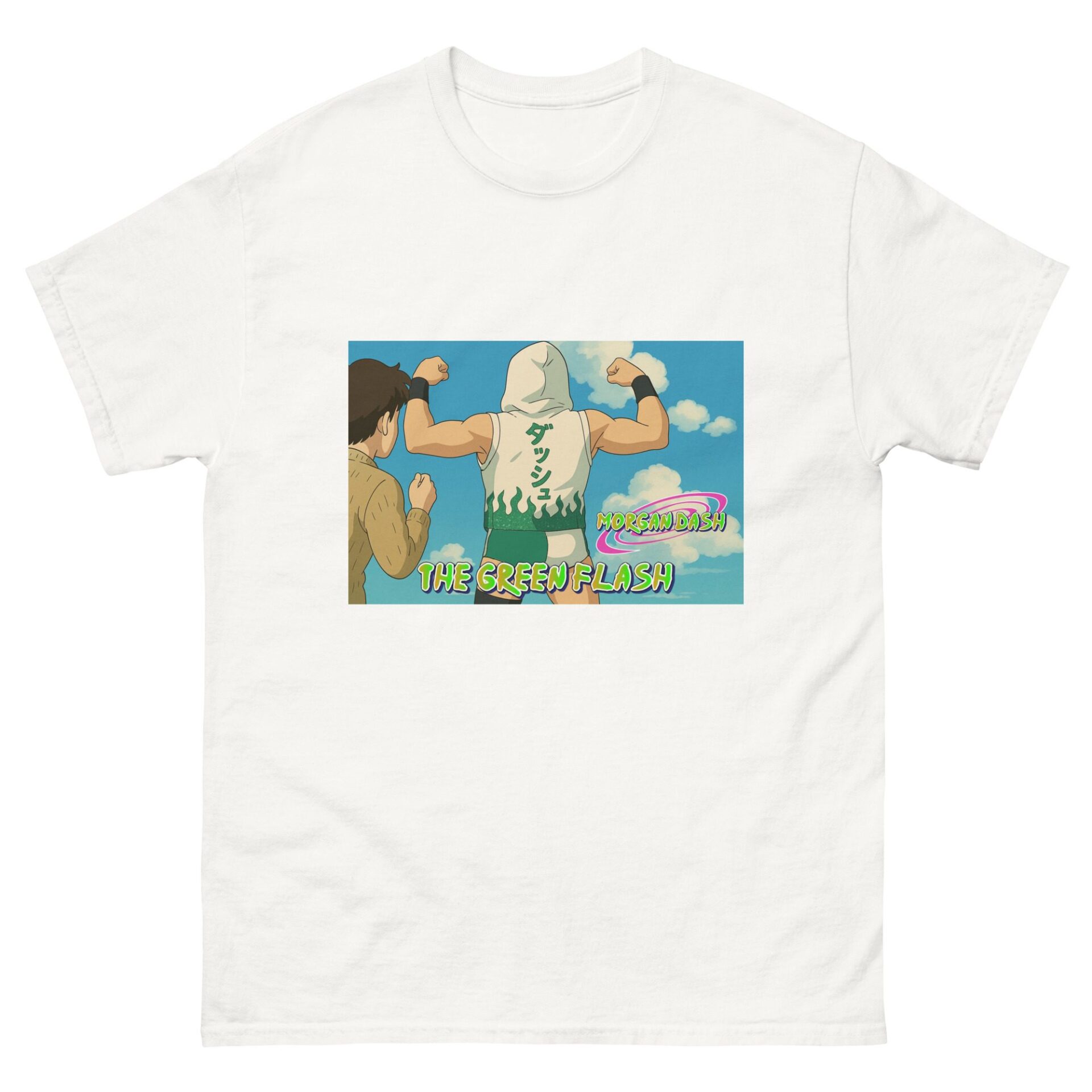 Morgan Dash "Green Flash Adventures Tee v4" Short Sleeve Unisex t-shirt