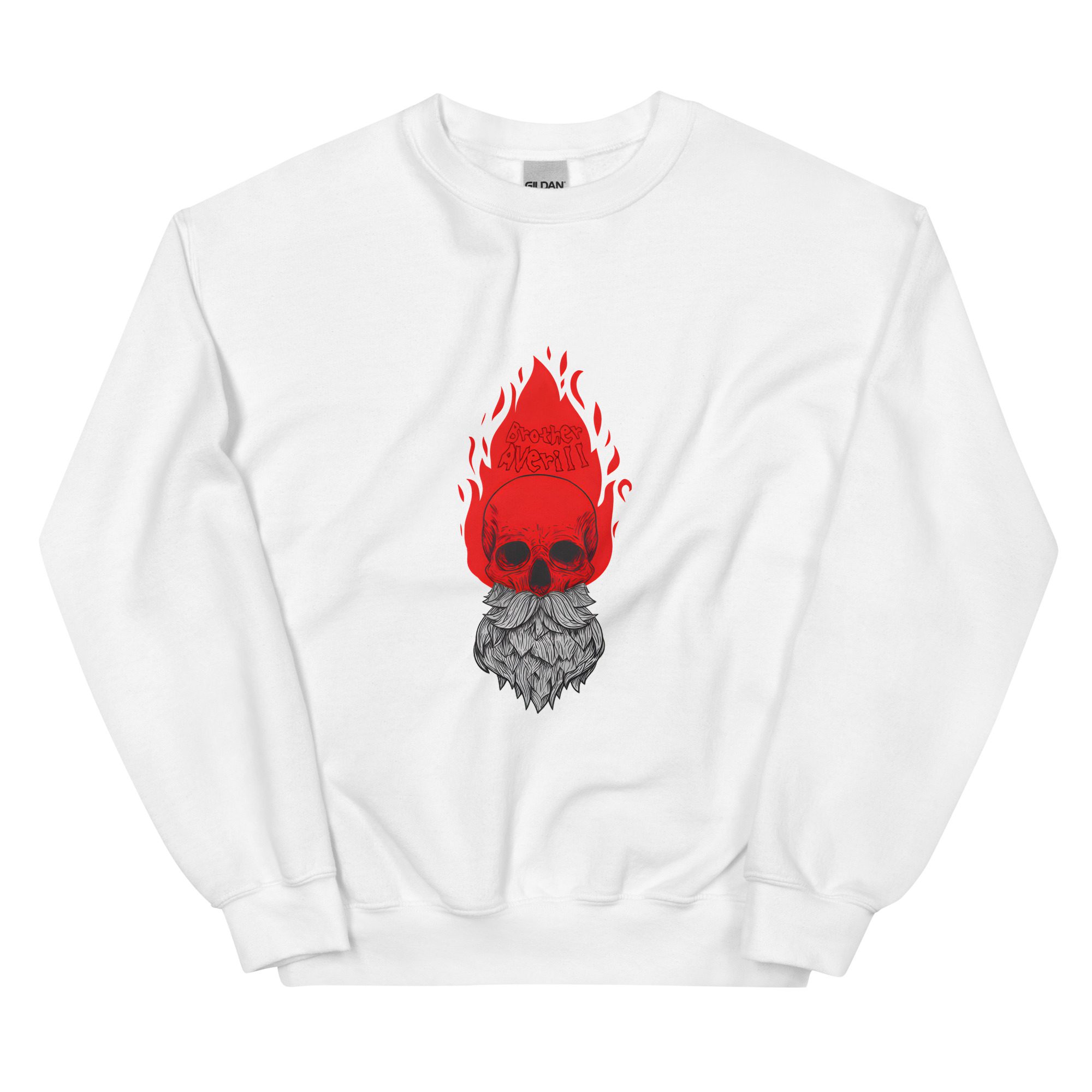 Brother Averill "BURNING SKULL" Unisex Sweatshirt
