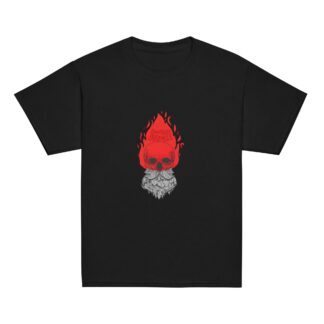 Brother Averill "BURNING SKULL" Youth Short Sleeve t-shirt