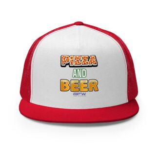 Shawn Danger "Pizza & Beer" Trucker Hat