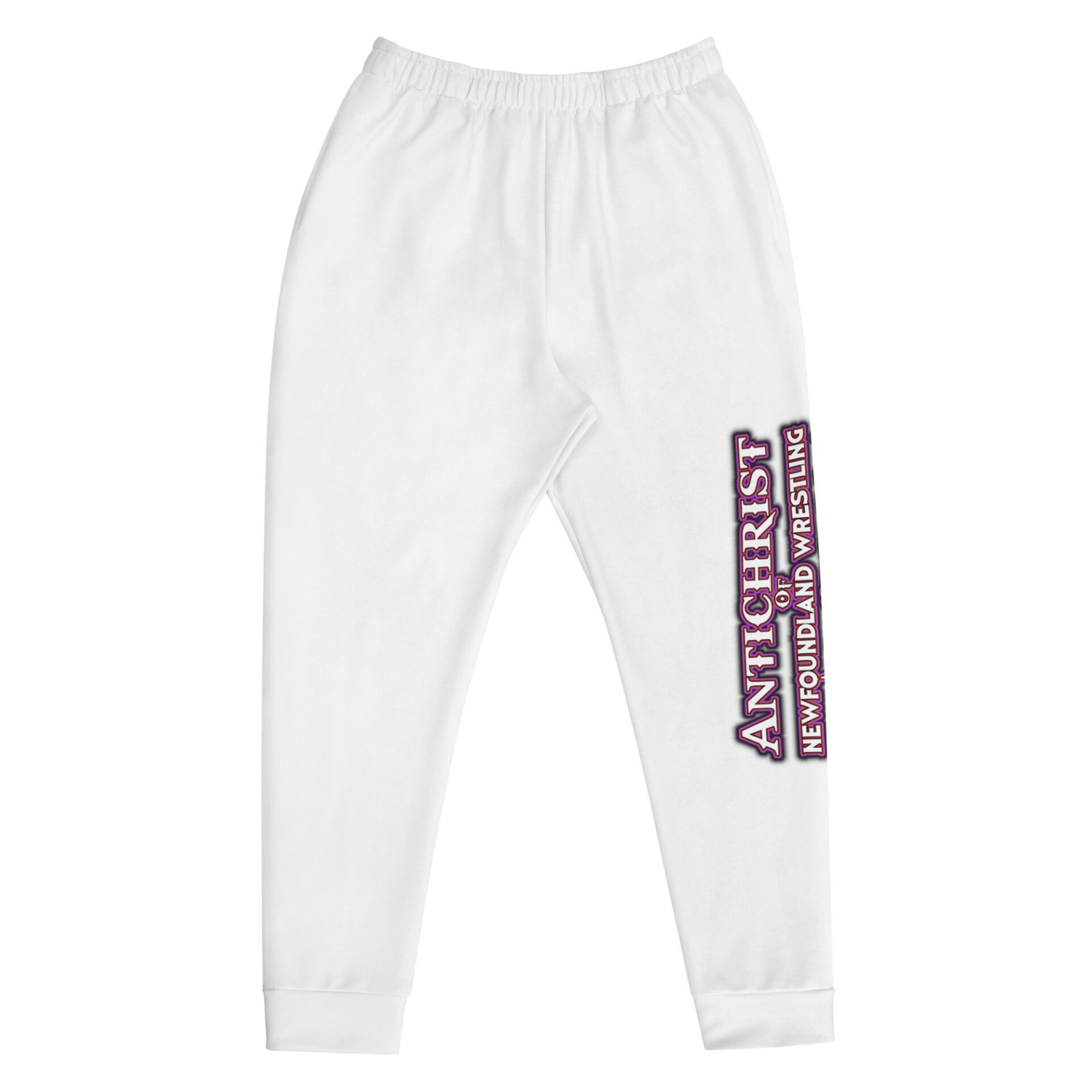 Cameron Stevens "Antichrist of Newfoundland Wrestling Text" Unisex Joggers