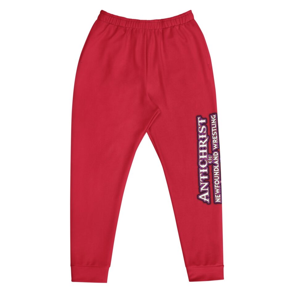 Cameron Stevens "Antichrist of Newfoundland Wrestling Text" Unisex Joggers
