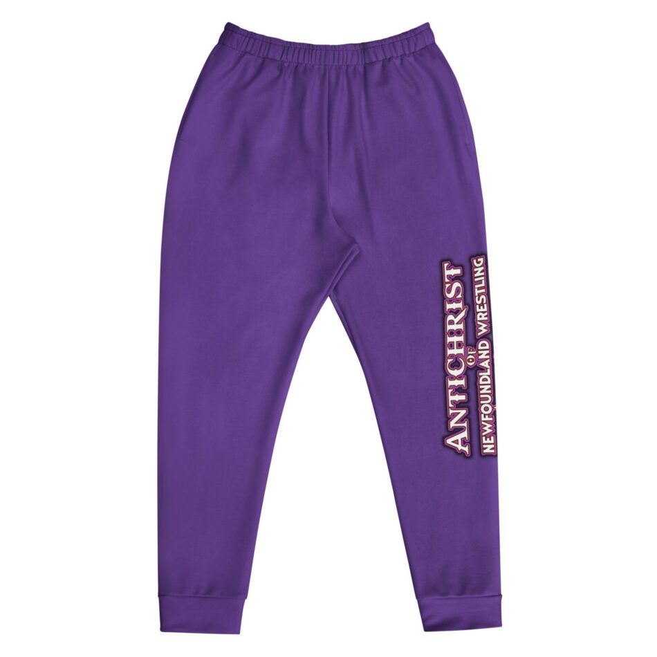 Cameron Stevens "Antichrist of Newfoundland Wrestling Text" Unisex Joggers