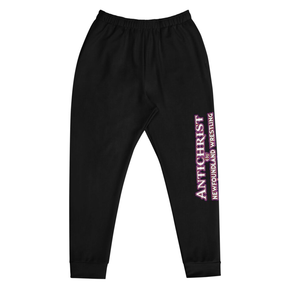 Cameron Stevens "Antichrist of Newfoundland Wrestling Text" Unisex Joggers