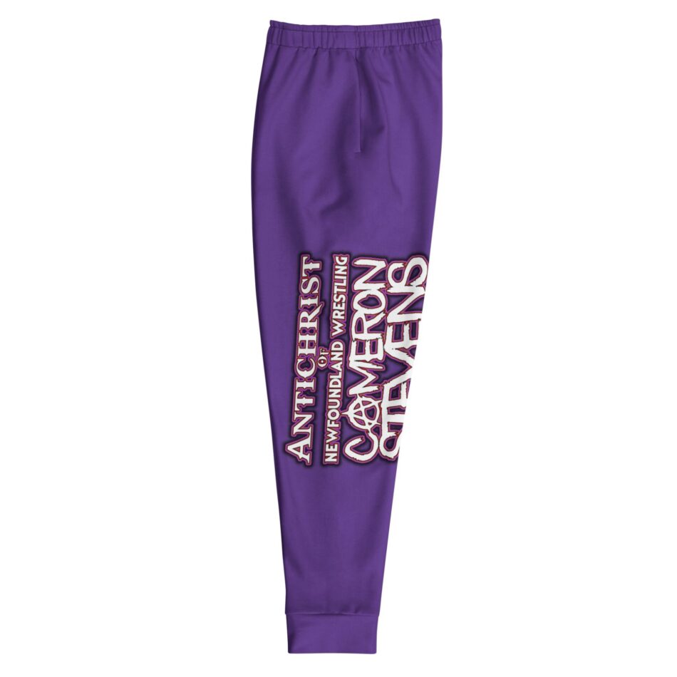 Cameron Stevens "Antichrist of Newfoundland Wrestling Text" Unisex Joggers