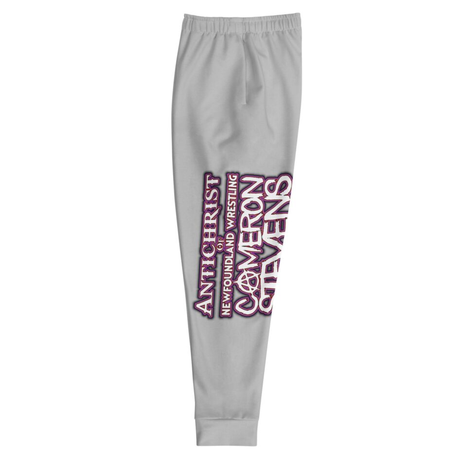 Cameron Stevens "Antichrist of Newfoundland Wrestling Text" Unisex Joggers