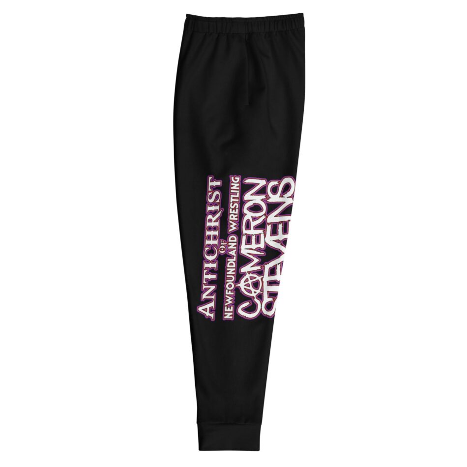 Cameron Stevens "Antichrist of Newfoundland Wrestling Text" Unisex Joggers