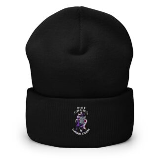 Cameron Stevens "Antichrist Color Cartoon" Cuffed Beanie
