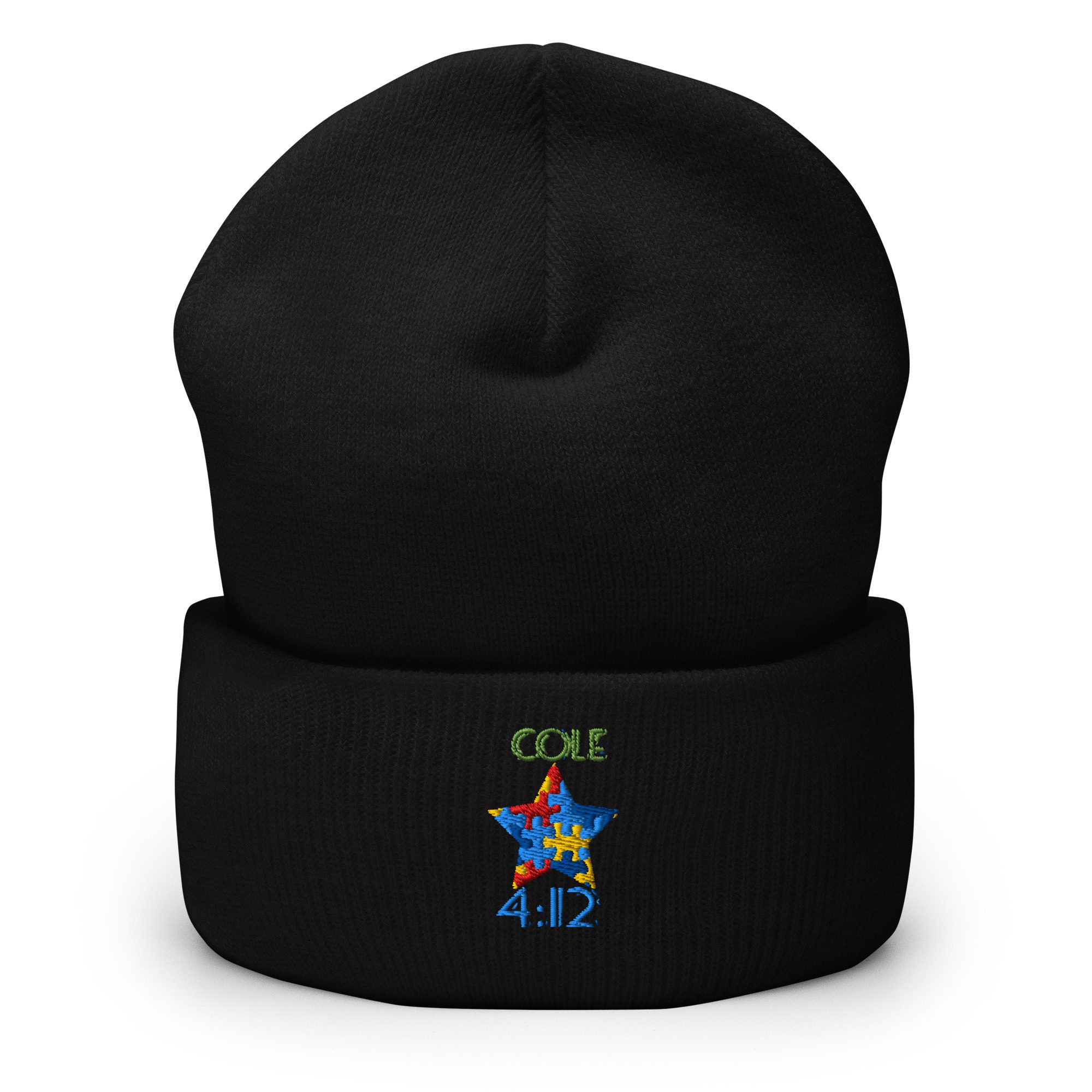 Cole 4:12 "The All-New Cole 4:12 logo" Cuffed Beanie
