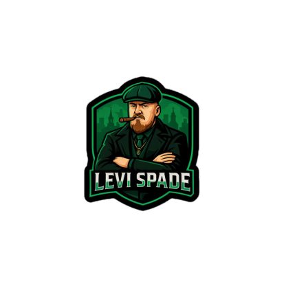 Levi Spade "Levi Spade" Bubble-free stickers