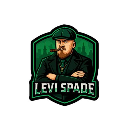 Levi Spade "Levi Spade" Bubble-free stickers