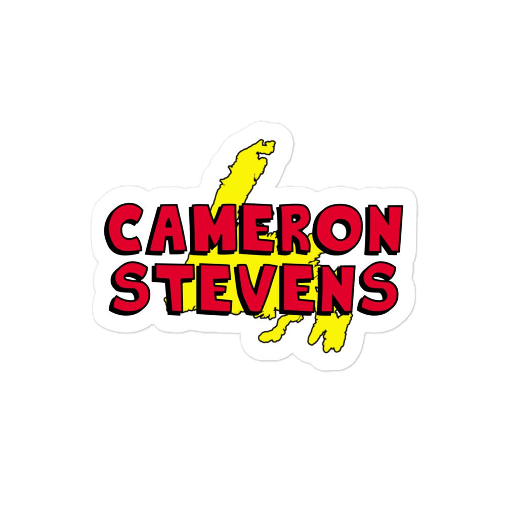 Cameron Stevens "King 2" Bubble-free stickers