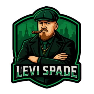 Levi Spade "Levi Spade" Bubble-free stickers