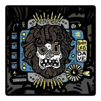 Bootleg Dave "King of The Road by MDGxJMB" Bubble-free stickers