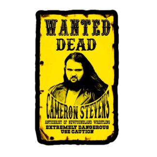 Cameron Stevens "Wanted Dead 2025" Bubble-free stickers