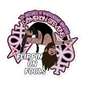 Cameron Stevens "Flippin on Fools" Bubble-free stickers