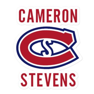 Cameron Stevens "Hab" Bubble-free stickers