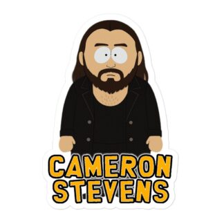 Cameron Stevens "Come on Down" Bubble-free stickers