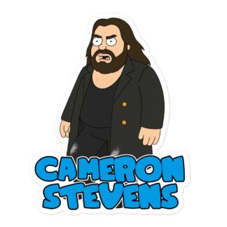 Cameron Stevens "Violent Guy" Bubble-free stickers