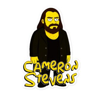 Cameron Stevens "Springfield Antichrist" Bubble-free stickers